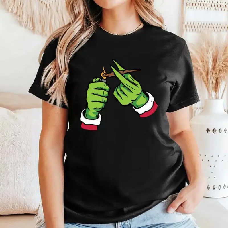 Pothead Christmas Sweater, Christmas Canabis Shirt, Marijuana Sweatshirt, Adult Christmas Party, Christmas Weed Tshirt, Stoner Christmas