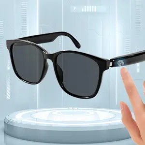 Smart Glasses, Wireless BT5.4 Headphones Glasses, Bluetooth-compatible Smart Glasses with Microphone Touch, Sports Protect Eye Glasses for Men & Women, Wearable Smart Glasses, Smart Audio Glasses