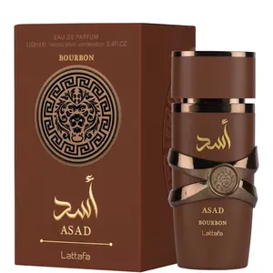 Asad Bourbon for Unisex Eau de Parfum Spray, 3.4 Ounce / 100 ml for Men