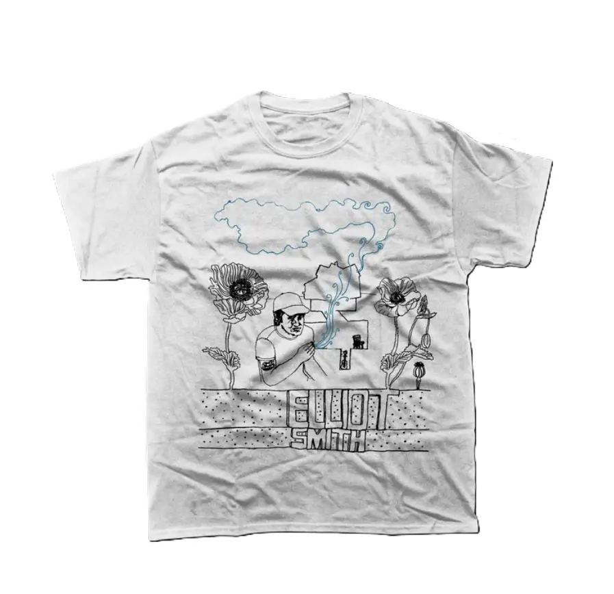 Elliott Smith T-shirt - Elliott Smith Tee - Elliott Smith Merchandise - Son of Sam