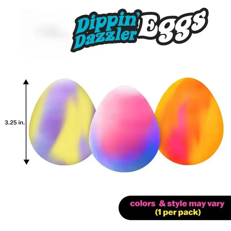 Easter Style Squishy Toy Bundle - Original Retail Packaging Sensory Stress Balls for Kids & Adults - Easter Basket Stuffers - Various Textures & Fillings - Ages 3+ Perfect Best Easter Gift for boys girls