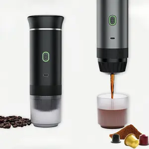 MIUVA Portable Espresso Coffee Machine - Self Heating, Lightweight, 3 in 1 Method, Capsules & Ground Coffee, 50+ Extractions, FREE Accessories Value Pack Valentine's Day gift Christmas Gift Set