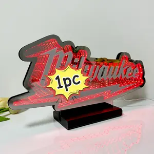 Tool LED Sign Dimmable Garage Workshop Light Sign Decor, Man Cave Light for Repair Shop Parts Store Garage Repair Shop Bar Party, Gift for Him