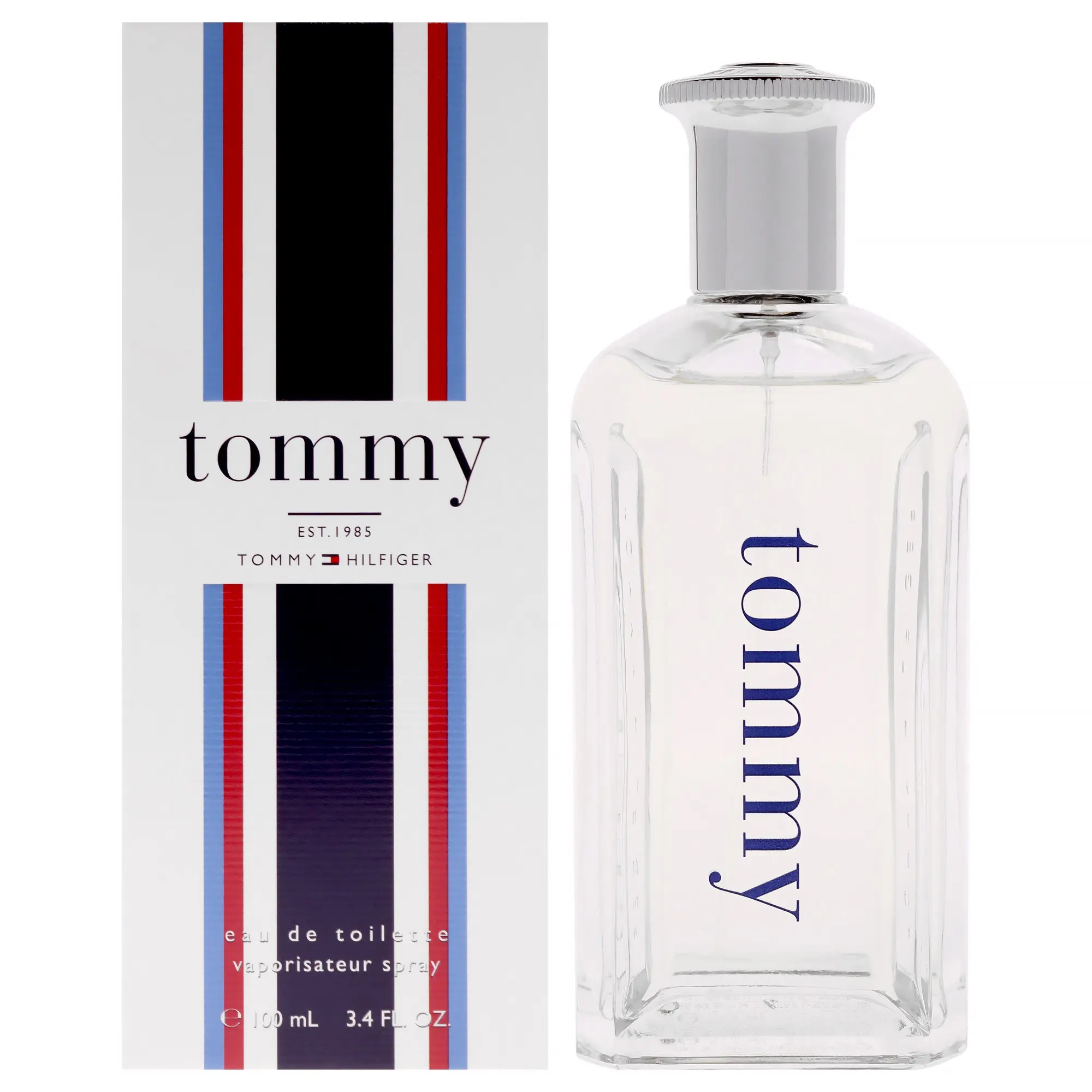 Tommy Hilfiger Tommy Eau de Toilette, Aromatic Citrus Spice Men's Fragrance with Spearmint & Cinnamon, Daily Wear Cologne Spray, 3.4 fl oz, Masculine Fragrance, Aromatic Scent Men's Fragrance