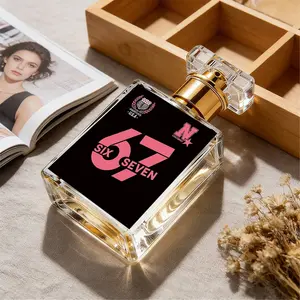 Portable High-End Perfume Bottle Dispenser, 50ML Refillable Container, Dual-Trend Print, DIY Perfume Bottles, Travel-Friendly Gift