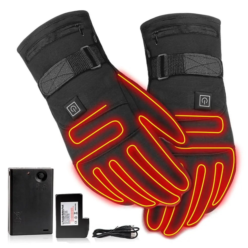 IGLOO Rechargeable Battery-Heated Gloves, Durable Sports Gloves for Cold-Weather Activities, Sports & Outdoor Accessories for Outdoor Enthusiasts, Glove