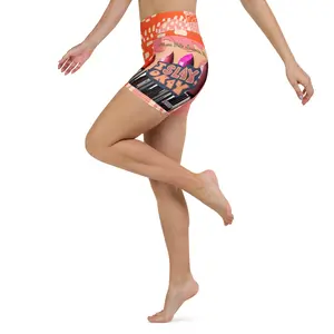 Authentic PHIM™ Women’s “I Slay Ok” Biker Yoga Shorts – High-Waisted Statement Activewear