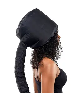 Portable Hooded Bonnet Dryer Attachment for Braids, Locs & Curls
