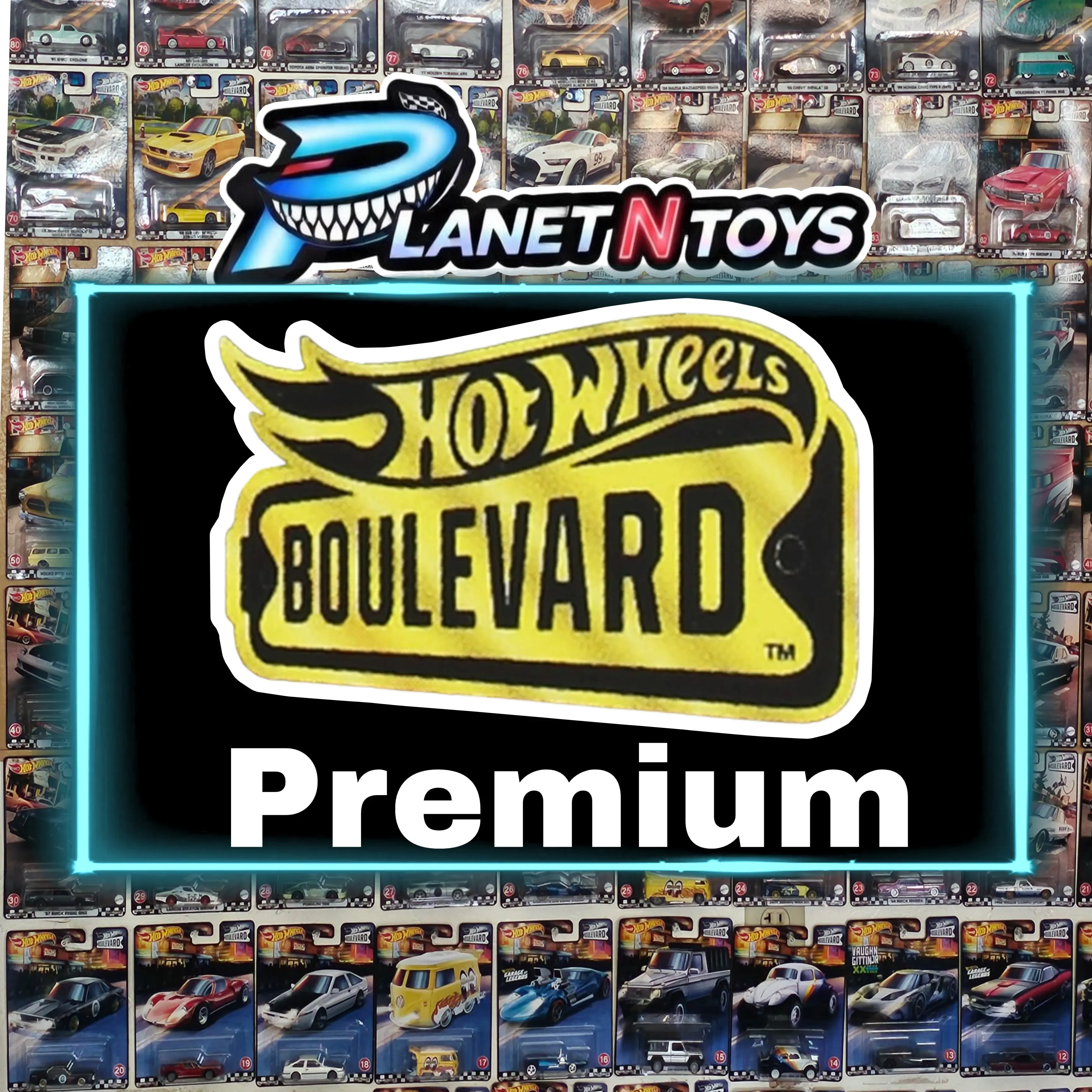 Hot Wheels Premium Boulevard Diecast 1:64 Assorted Models