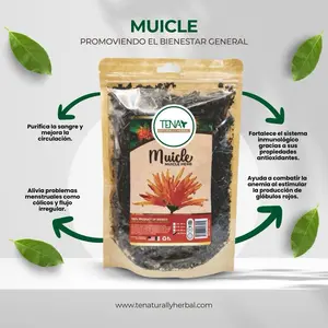 Muicle Herb Premium 4 oz Herbal Tea Bag – Supports Circulation & Promotes General Wellness – Naturally Caffeine-Free Beverage
