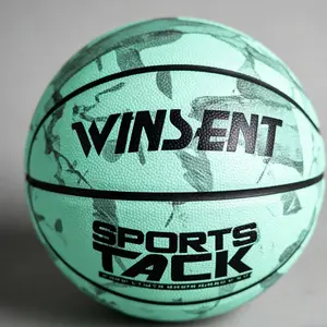 Teal Camo Official Size Basketball – Stable Bounce, Built for Casual & Competitive Matches ball sport equipment hoop door Game indoor training glowing basket gift outdoor baseball portable goal