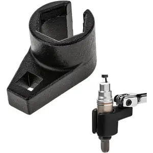 Sensor Socket, 3/8-Inch Drive by 7/8-Inch 22mm  Sensor Socket O2 Sensor Remover, Offset 6-Point  Sensor Socket Wrench for  ,  Accessories