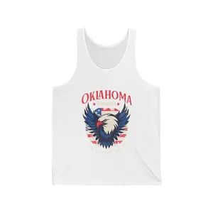 Oklahoma proud: Unisex Jersey Tank