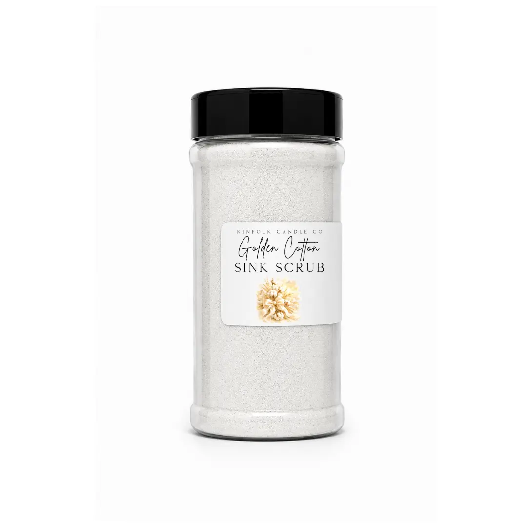 Spring Sink Scrub | Natural Cleaning Paste for Kitchen & Bathroom | Aesthetic Scrub Cleaner | Fresh Floral & Sweet Spring Scents