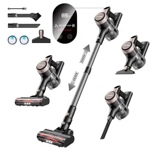 Homeika Cordless Vacuum Cleaner-H318, 300W 23KPa Lightweight Stick Vacuum with 48mins Runtime Battery, 3 Suction, LED Display, Powerful Vacuum Cleaner with Sofa Brush for Hard Floor/Carpet/Pet Hair/Car