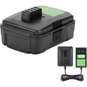12V 3Ah  and Charger Compatible with RYOBI CB120L CB121L BPL-1220 130503001 130503005 (NOT for CB120N) for RYOBI 12V