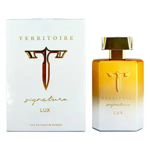 Territoire Signature Lux Eau de Parfum – 100ml – Men's Fragrance with Citrus, Spicy, and Woody Notes