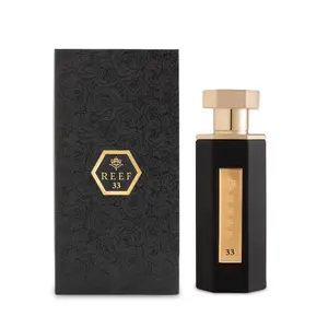 Reef 33 Luxury Unisex Perfume – Eau de Parfum 100ml | Notes of Saffron, Rosemary & Oud | Exotic, Herbal & Deeply Resinous Fragrance | Bold Long-Lasting Arabic-Inspired Scent
