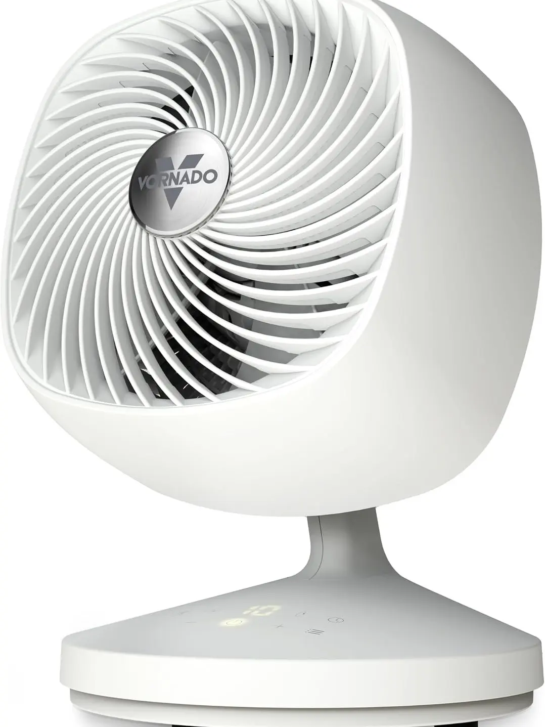 Vornado MOVIO 6 Personal Air Circulator, DC Motor, OmniWave Oscillation | Energy Efficient DC Motor, Easy Clean Removable Grille,12-Hour Timer, Quiet Operation Desk Fan