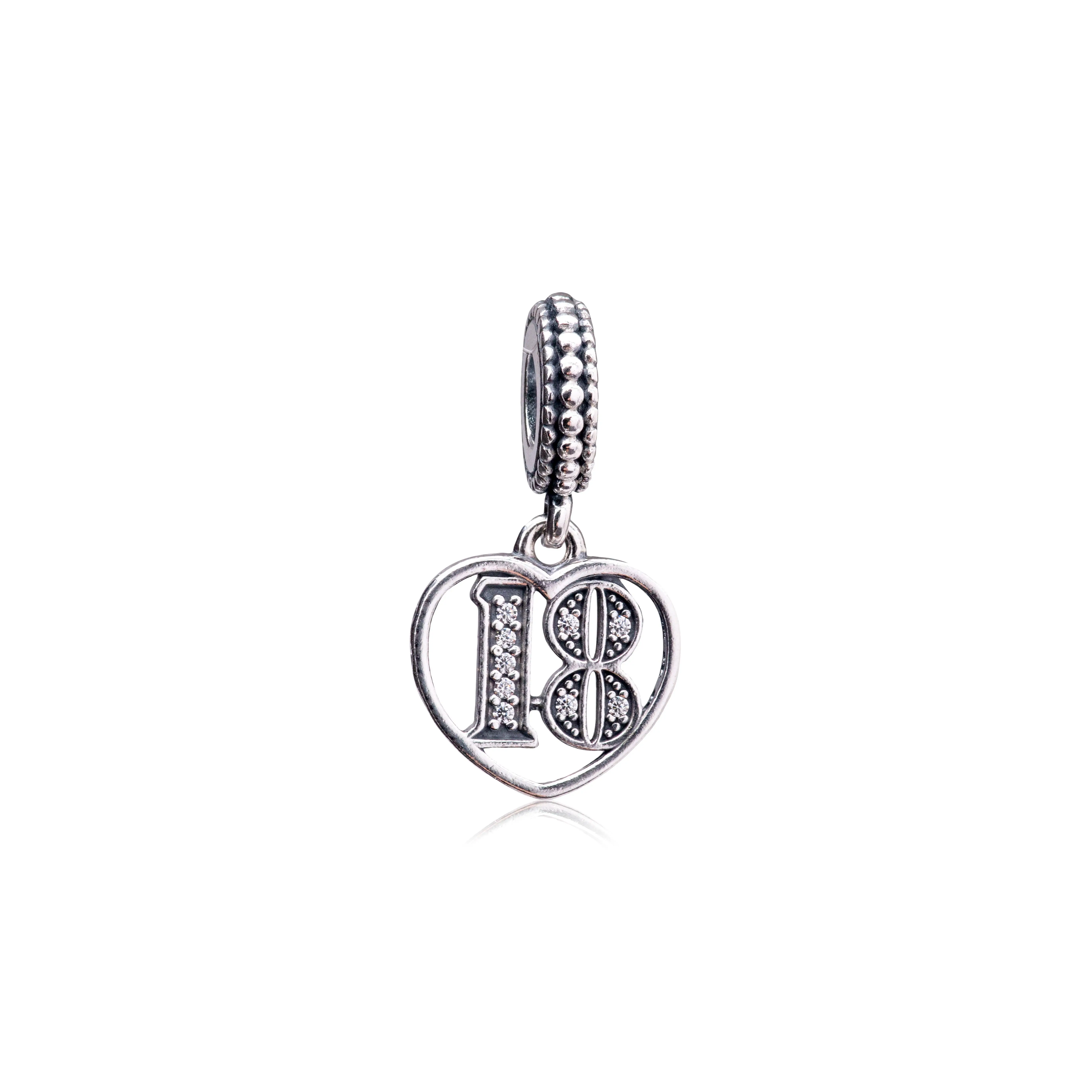PANDORA 18th Celebration Dangle Charm - 797262CZ PANDORA 18th Celebration Dangle Charm - 797262CZ