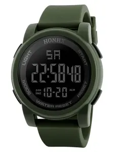 New Men's Outdoor Hiking Fitness Electronic Watch, Large Number Sports Watch, Fashion Wristwatch, Digital Watches, Fashionable Digital Watch, Ideal for Outdoor Activities