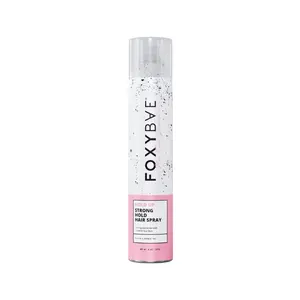 FoxyBae Hold Up Strong Hold Hairspray – Professional Haircare Styling Spray for Women – Long-Lasting, Flexible Hold – Anti-Frizz, Brushable Finish – Sulfate-Free & Lightweight – For All Hair Types (10 Fl. Oz)