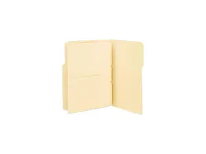 Smead 68030 MLA Self-Adhesive Folder Dividers with 5-1/2 Pockets on Both Sides, 25/Pack