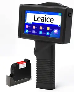 Handheld Inkjet Printer, 0.5 Inch Nozzle, Portable Inkjet Printer Gun for Text/Barcode/Logo/QRCode/Counter/Batch Number/Date Coder(Printing Height: 0.08-0.5Inch)