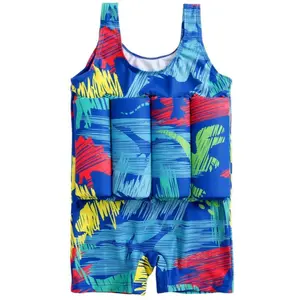 Infant And Child Floating Swimsuit, With Adjustable Buoyancy Buoyancy One-Piece Swimming Vest, One-Piece Floating Swimsuit, Suitable For Boys And Girls Water Sports Buoyancy Clothing, Summer Beach Sports Swimsuit