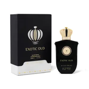 Gulf Orchid Unisex Niche Collection Exotic oud EDP Spray 3.4 oz Black Fragrances 6290362162636