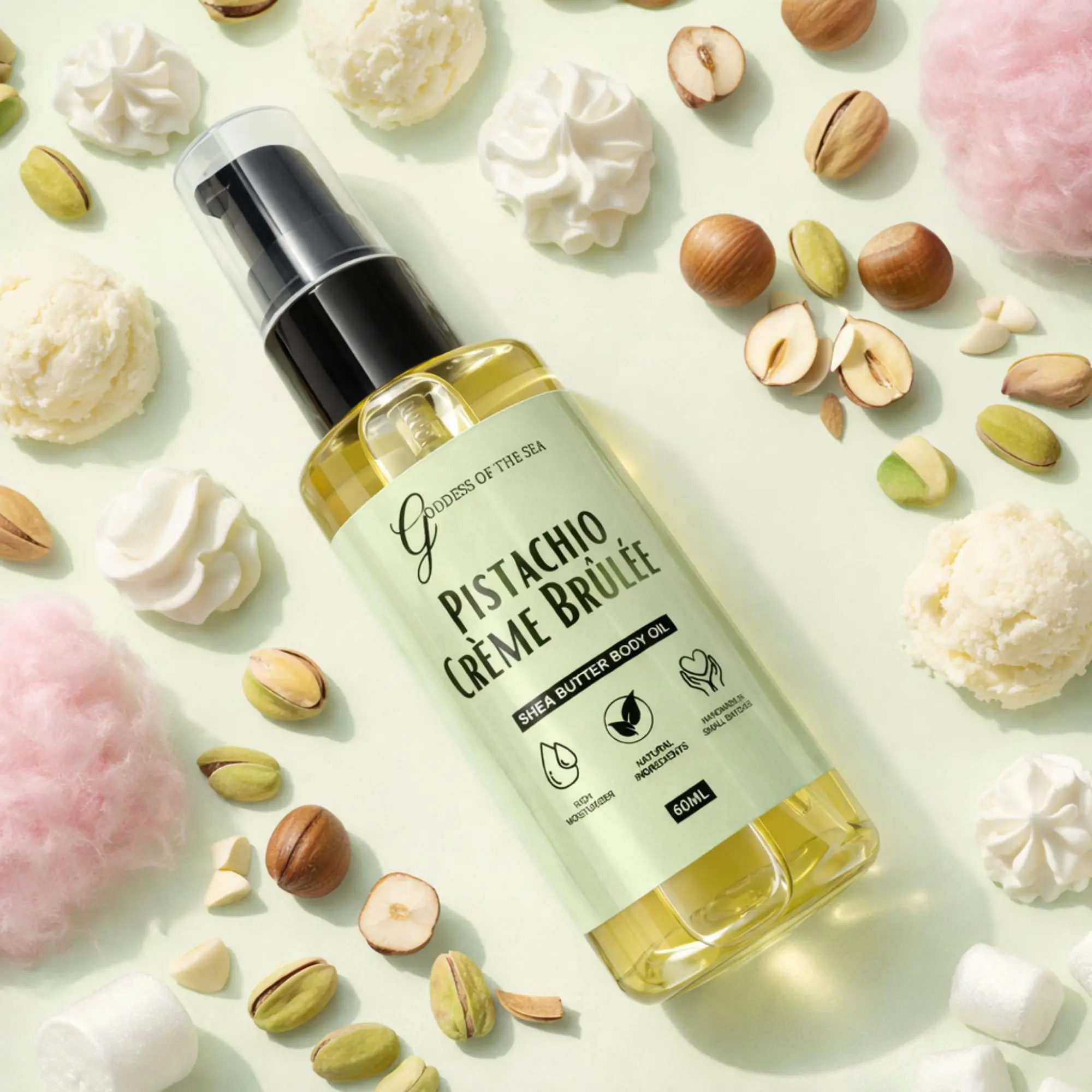 Pistachio Creme Brulee