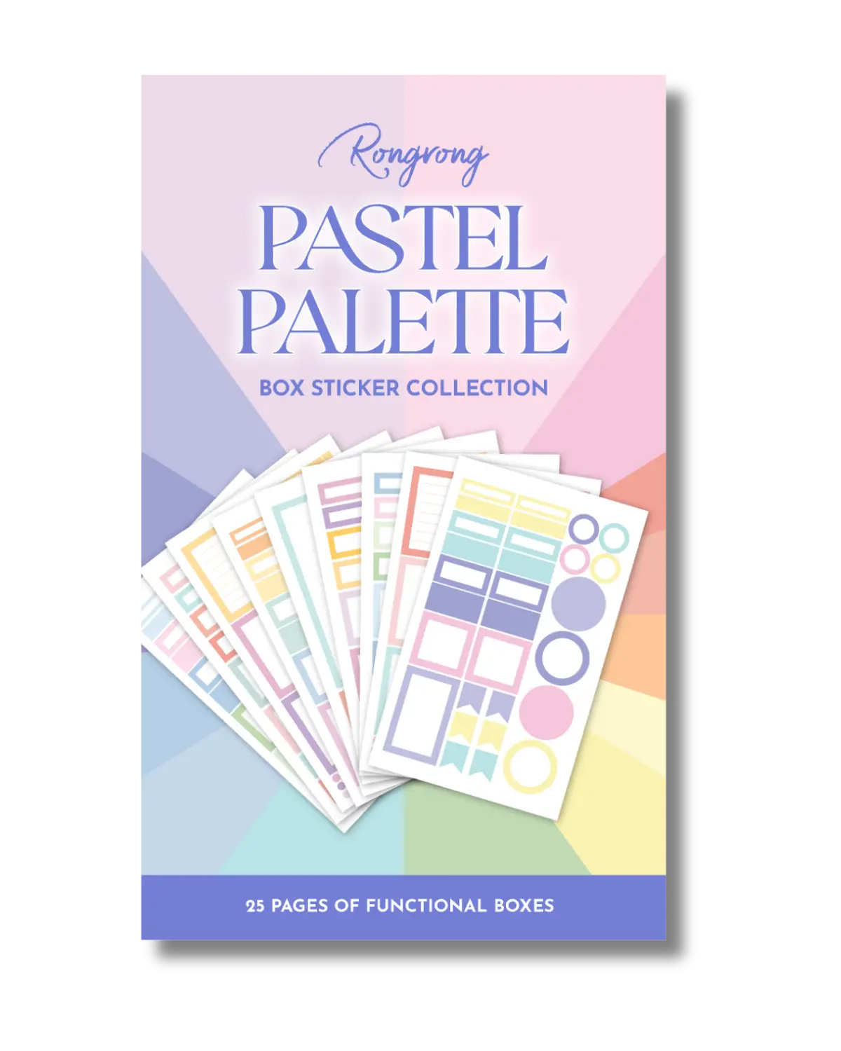 Pastel Palette Box Sticker Book [EVERYDAY LINE]