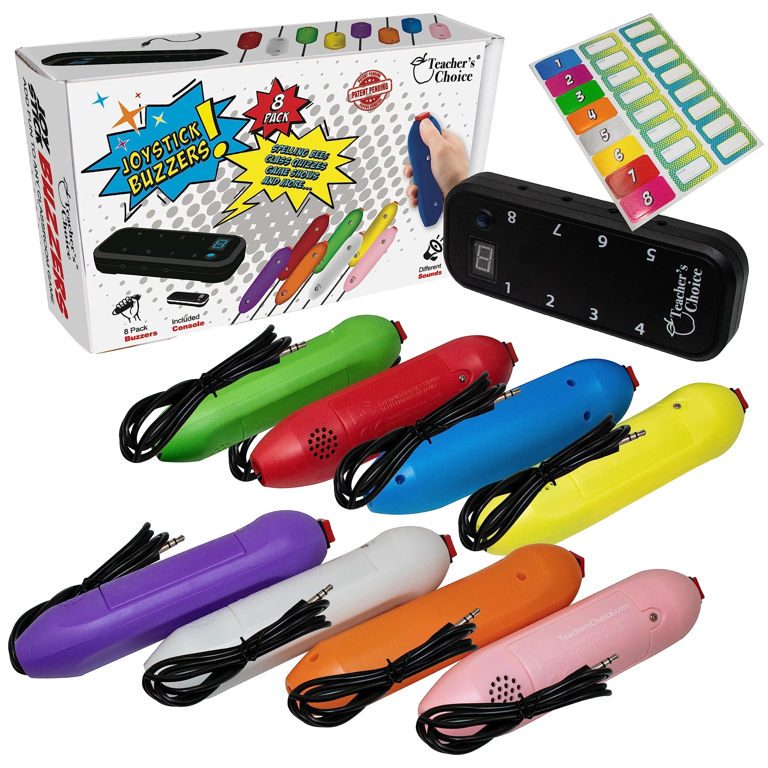 Jeopardy-Style Game Buzzer System – Displays Who Buzzed In!	