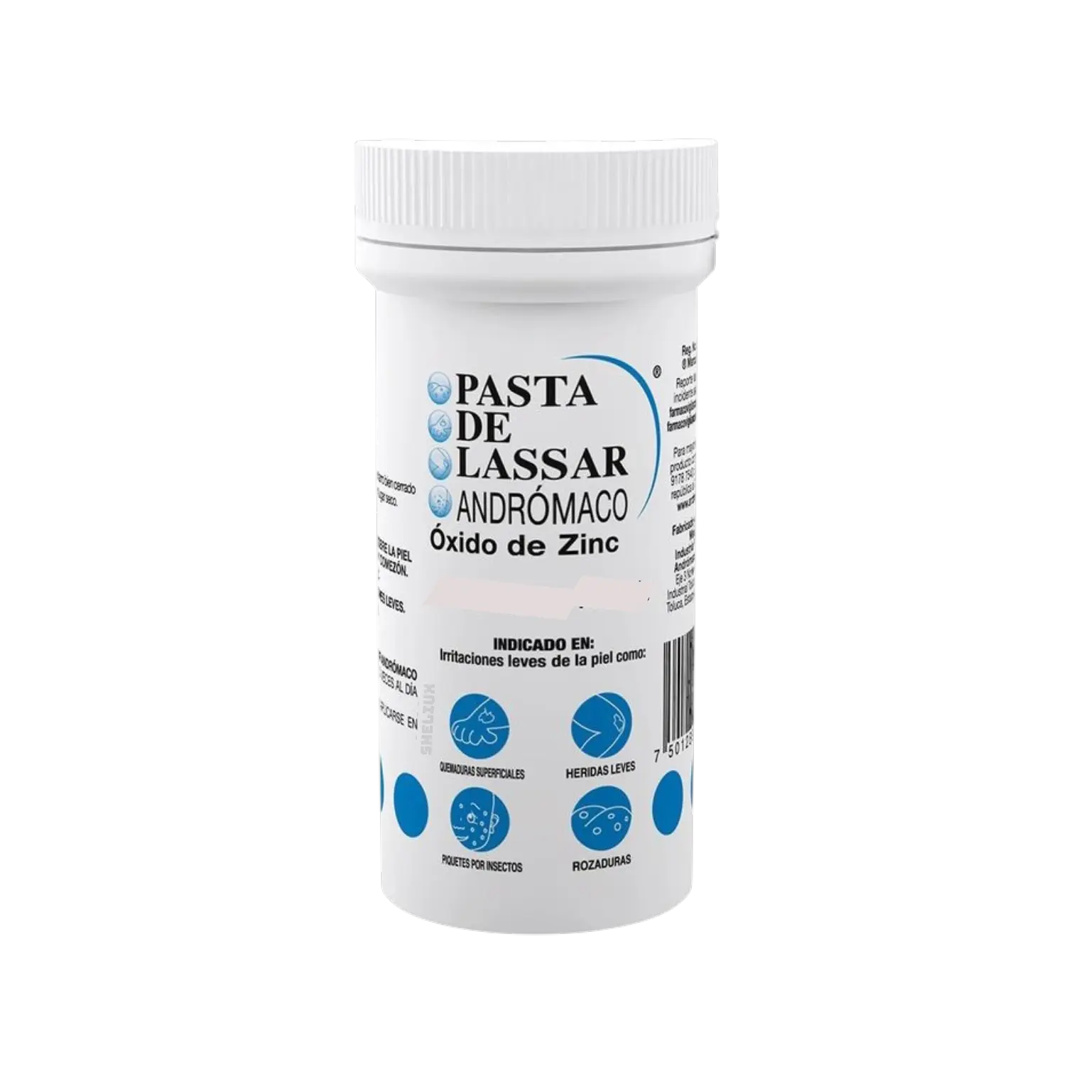 Lassar Paste Ointment - With Oxido de Zinc -  60g