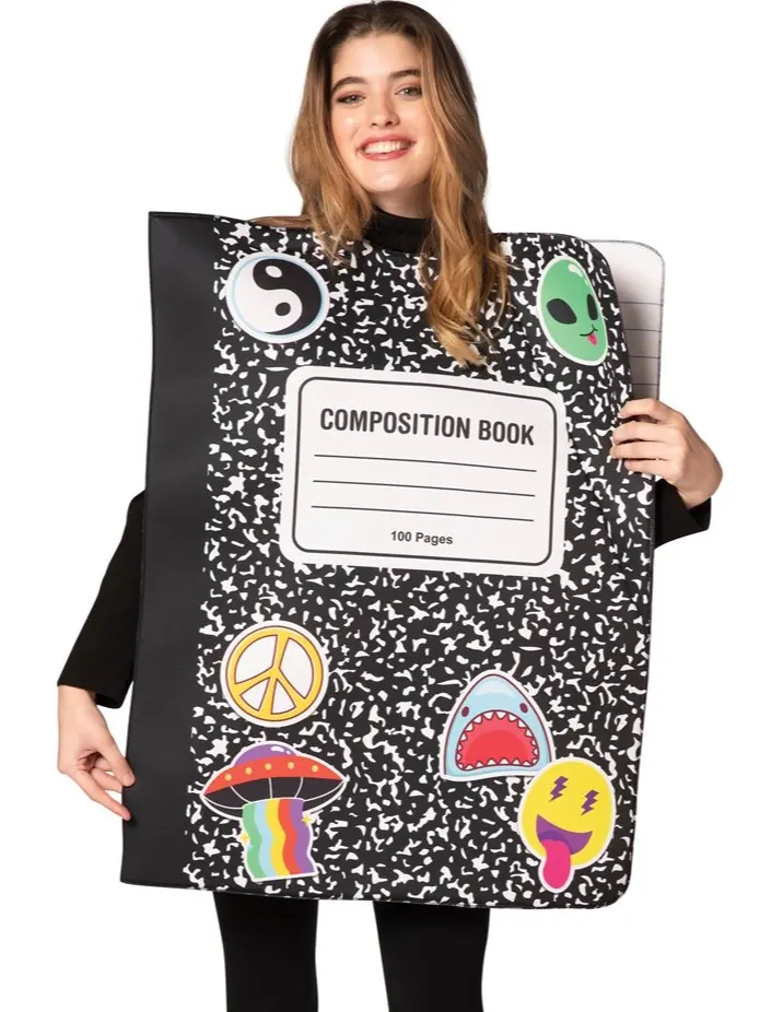 Composition Notebook Costume