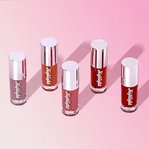 Glass Water LipGloss, Mirror Water Tints Lip Glaze, Long Lasting Lip Plumper Gloss, Moisturizing Sweet Lip Glaze, High Shine Finish, Non-Sticky, Super Lustrous