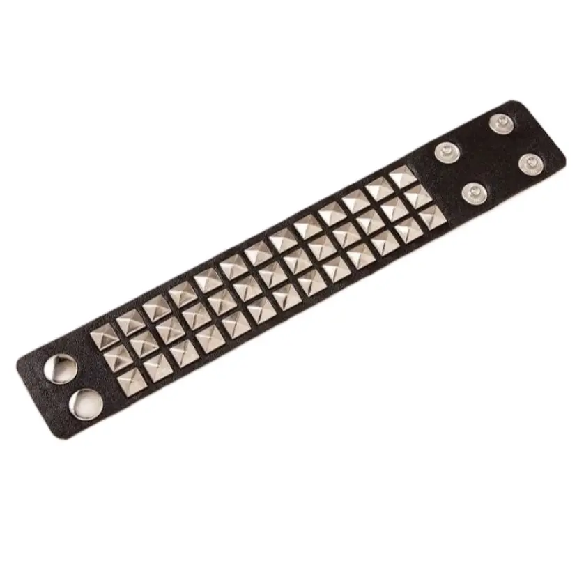 Gothic Studded Bracelet for Unisex, Fits all - Fashion Accessory