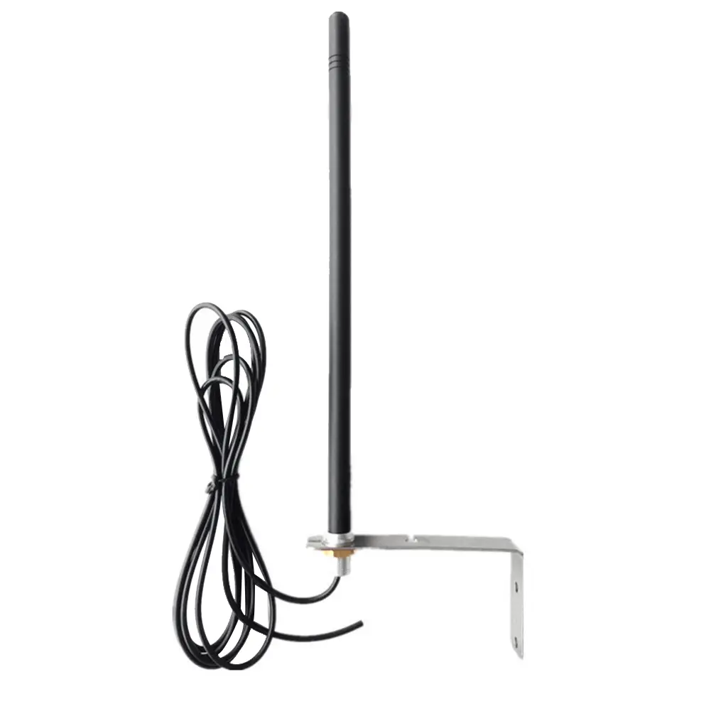 433.92MHz High-Gain Wireless Wall-Mounted ABS Antenna with 27cm RG174 Cable - 1 Antenna, Up to 250m Range, 20W Max Input Power, Accessory for Gate Automation Control Boards, Receivers