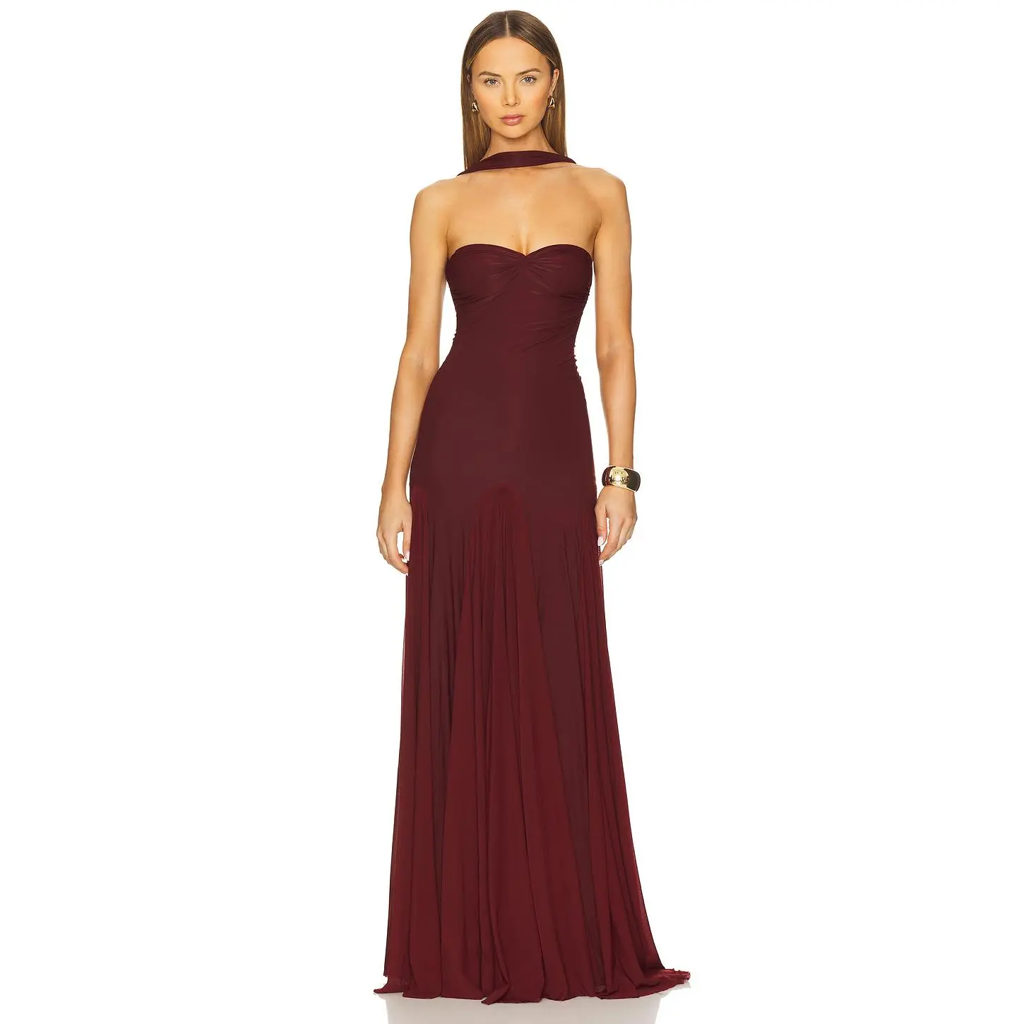 Deme by Gabriella Berta Dress in Burgundy