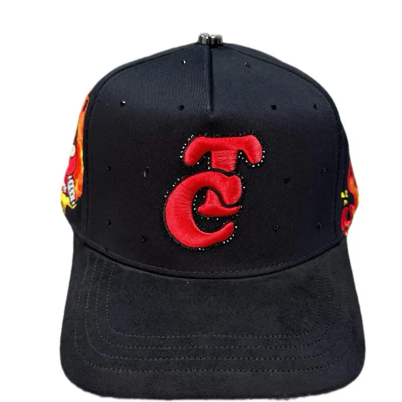 Hat TC Tomatero Flamas Black Crystals edition