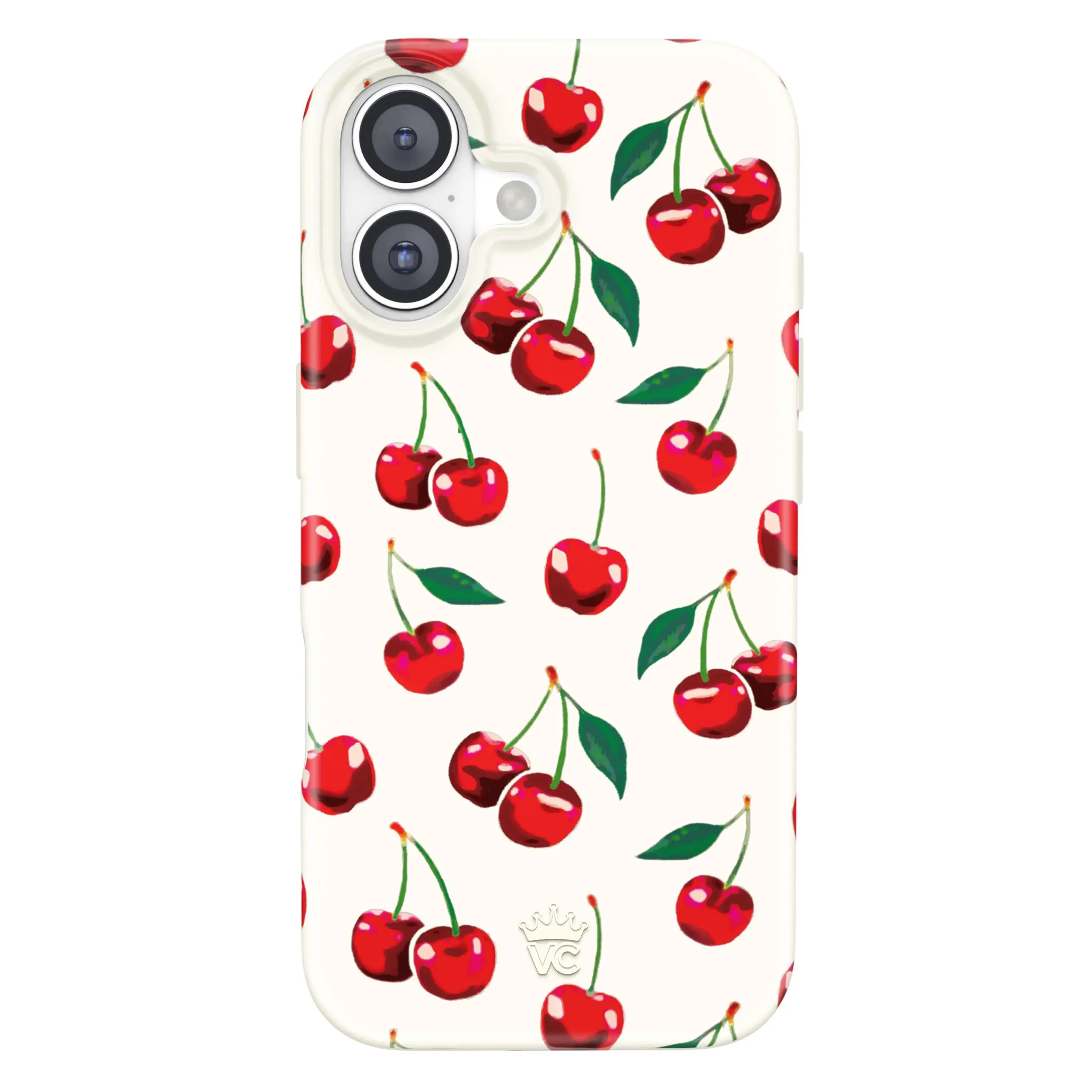 Velvet Caviar Mon Cheri Cherry Magnetic iPhone Case - Cute Smartphone Accessory, Protective Shockproof Cover with Red Cherry Design, Ideal Valentine Gift for iPhone Devices (Offers Reliable Protection), Handheld