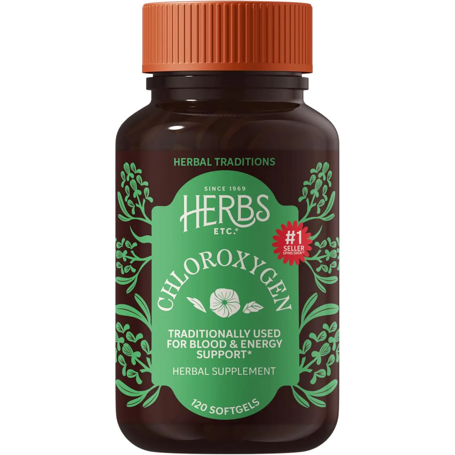 Chlorophyll Supplement Softgels High Potency Detox Supplement Gut Health Skin Health Energy Support 120 Softgels