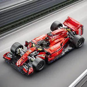 Premium 1:10 Scale Racing Car Building Blocks Kit - Realistic Sports Car Model, DIY Assembly Bricks, Best Gift Idea for Kids, Teens & Adults
