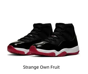 Black patent + White midsole + Red outsole. These highs are pure legend