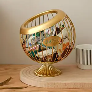 Fruit Basket Coffee Capsule Storage Holder, Desktop Decoration Tea Table Snacks Dry Fruits Food Storage Organizer, Thick Anti-Drop Home Use