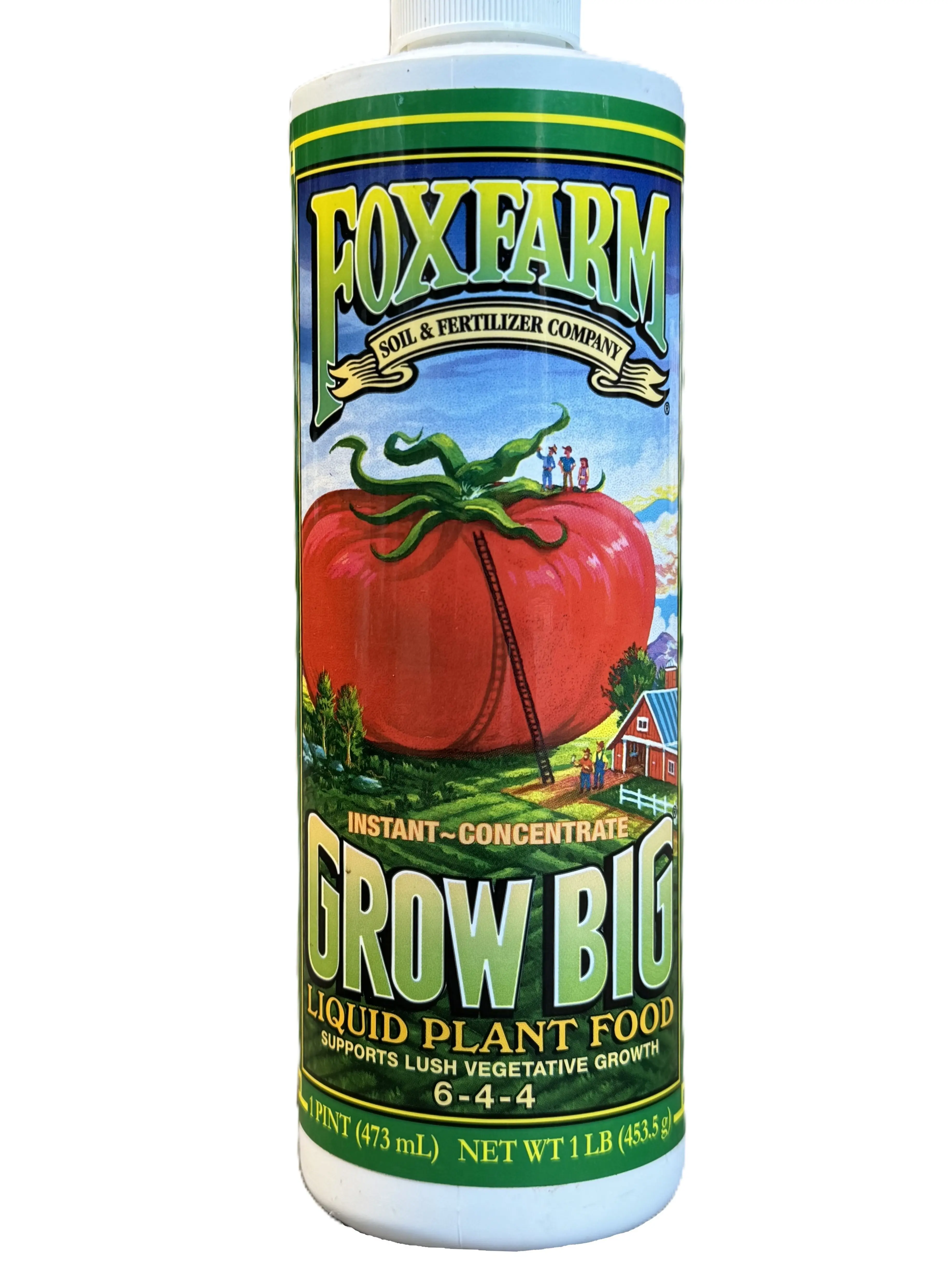 Foxfarm Grow Big Liquid Plant Food Instant Concentrate 6-4-4