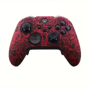 Random Pattern Silicone Game Controller Protective Case, 1 Count Anti-slip Game Controller Protector, Controller Cover, Console Accessories for Xbox Series X