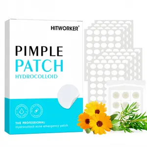 412pcs Acne Patches, Low Allergy & Neutral, Invisible & Non-Irritating, No Fragrance & Breathable, Various Quantities Available, Hydrocolloid Patches