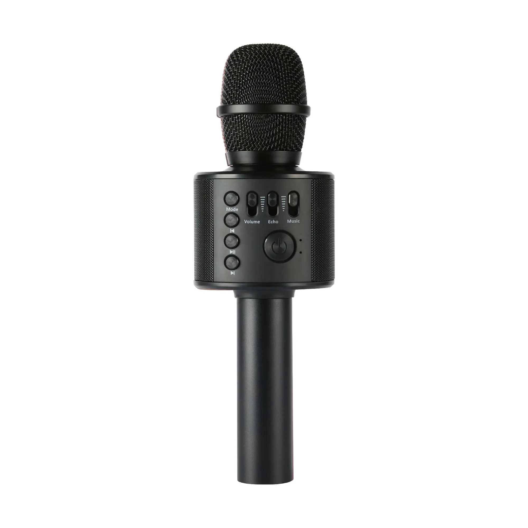 Core Innovations Wireless Bluetooth Karaoke Microphone with LED Lights