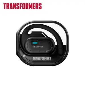 Transformers T15 OWS Wireless Bluetooth Headset 5.4 Surround Sound Streamlined Ear-hook Design Compatible With Android & IOS